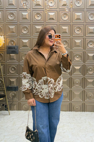 'ROSELIN' Thread Work Shirts