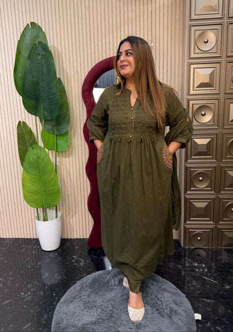 Aline Side Pocket Anarkali