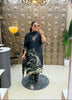'BLACK HORSE' Pure crepe suit
