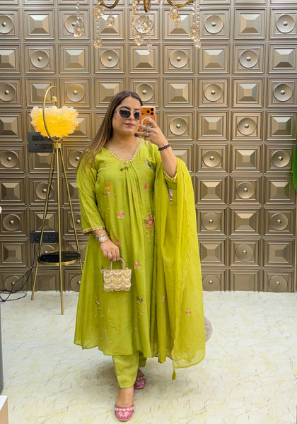 'HAYAT' Mul Aline 3 Piece Set