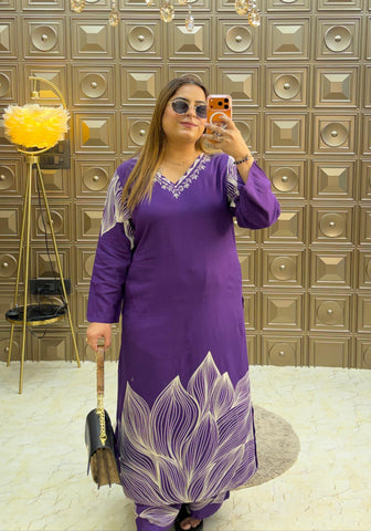 'SABAYA' Side Pockets Long Co-ordset