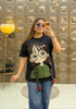 'MINI' Cute Girl Patch T-shirts