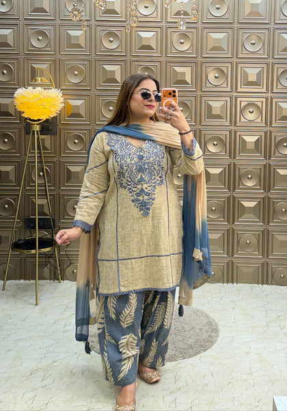 'JASSI' Farshi Shalwar Suit