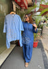 'ZUBI' Denim Farshi Co-ordset