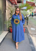 'SUNFLOWER' Denim Maxi Dress
