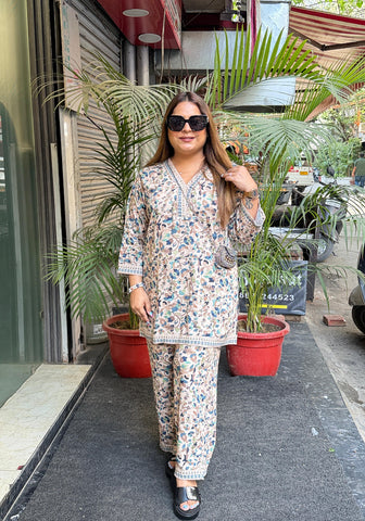 'VANI' All-over Print Coordset