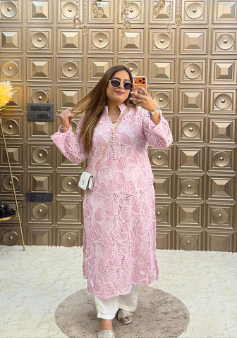 'IQRA' Schiffli 3 Piece Co-ordset