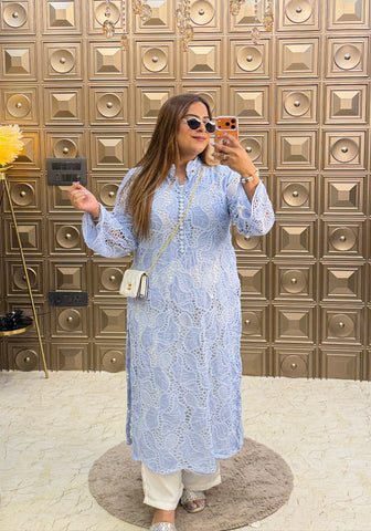 'IQRA' Schiffli 3 Piece Co-ordset