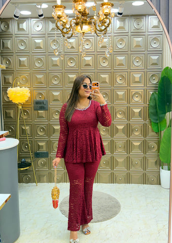 'HAFISA' Crochet Cordset