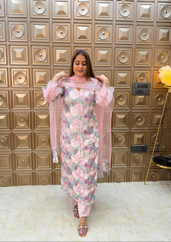 'TARASHA' Crochet Suit