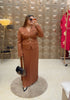 'SAMENTHA' Pleated Long Skirt